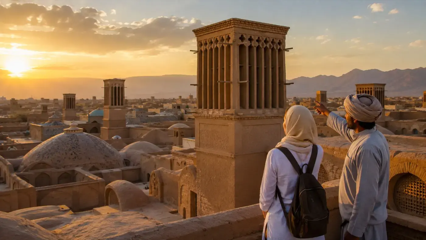 Wind Towers of Yazd